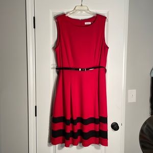 Calvin Klein Red Dress